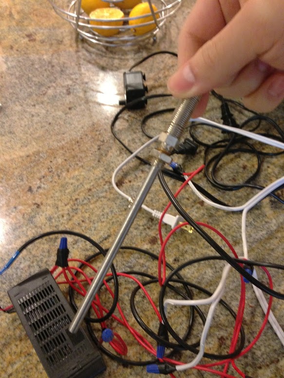 Thermocouple. This is used to sense the temperature for the PID. Thermocouple. This is used to sense the temperature for the PID.